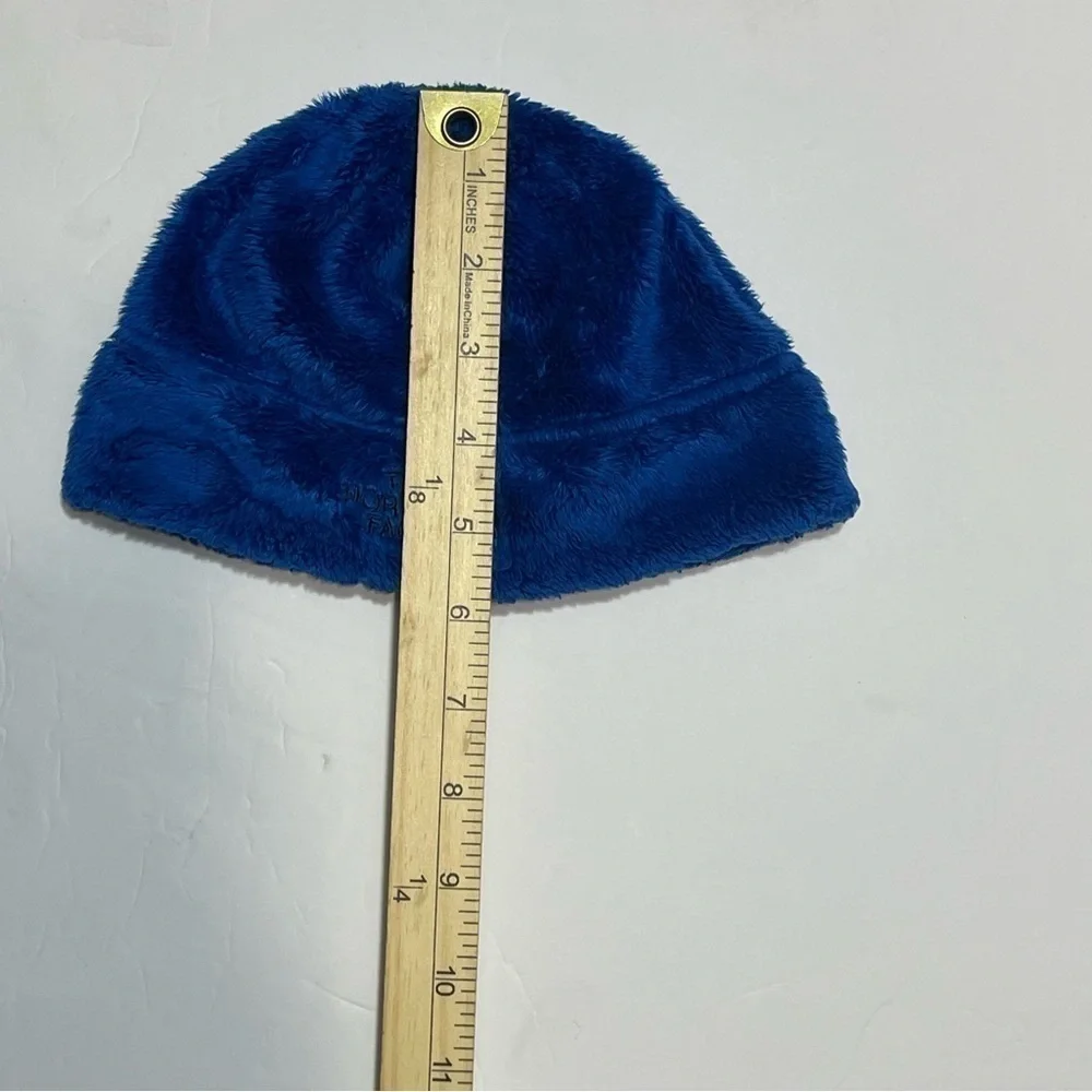 The North Face Denali Beanie Kids/ Youth Size Blue with Black Embroidered Logo